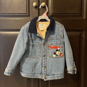 Zara Disney jean jacket